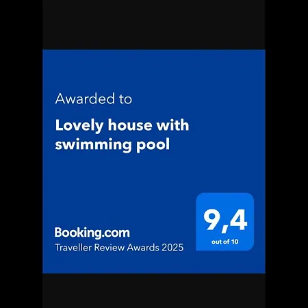 Lovely House With Swimming Pool Apartment *